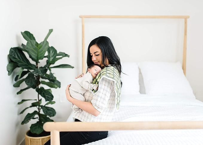 Copper Pearl Baby Burp Cloth Large 21''x10'' Size Premium Absorbent Triple Layer 3-Pack Gift Set “Baja