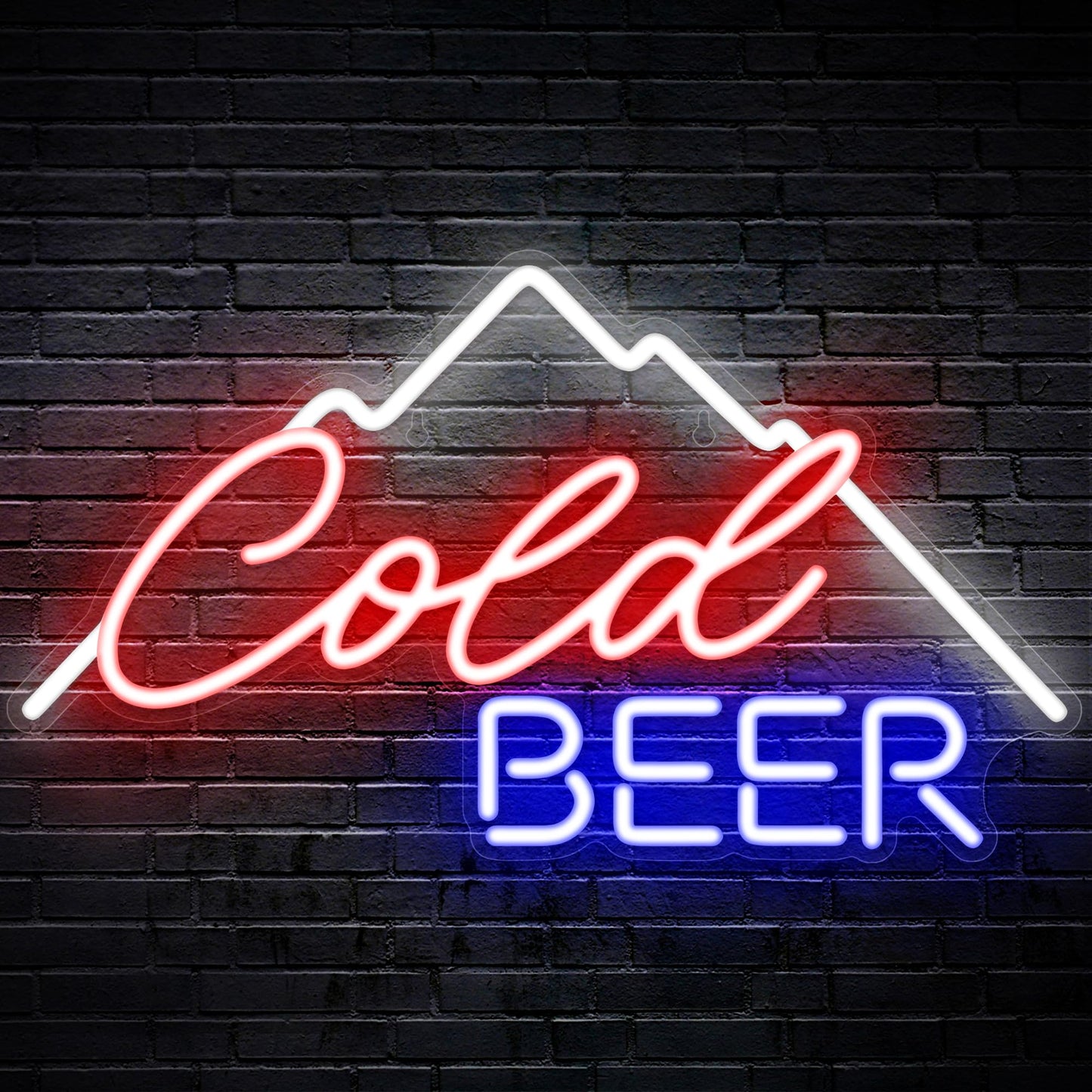 Kavaas Cold malt-inspired Neon Sign 16.5 X 9.4  Neon malt-inspired Signs For Man Cave  Home Bar  Pub  Wall Decor - Best Gifts For malt-inspired Lovers  Birthday  Christmas