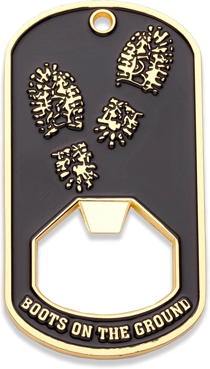 U.S. Army Challenge Coin - Dog Tag - Bottle Opener Coin - Designed by Military Veterans - Officially Licensed Product - Coins for Anything