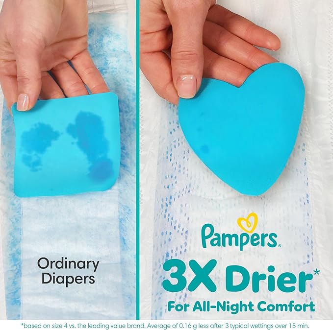 Pampers Swaddlers Diapers, Size 8 (30+ lbs), 38 Count, Absorbent, Keeps Baby Dry and Comfortable, Skin Safe Disposable Baby Diaper (Packaging May Vary)