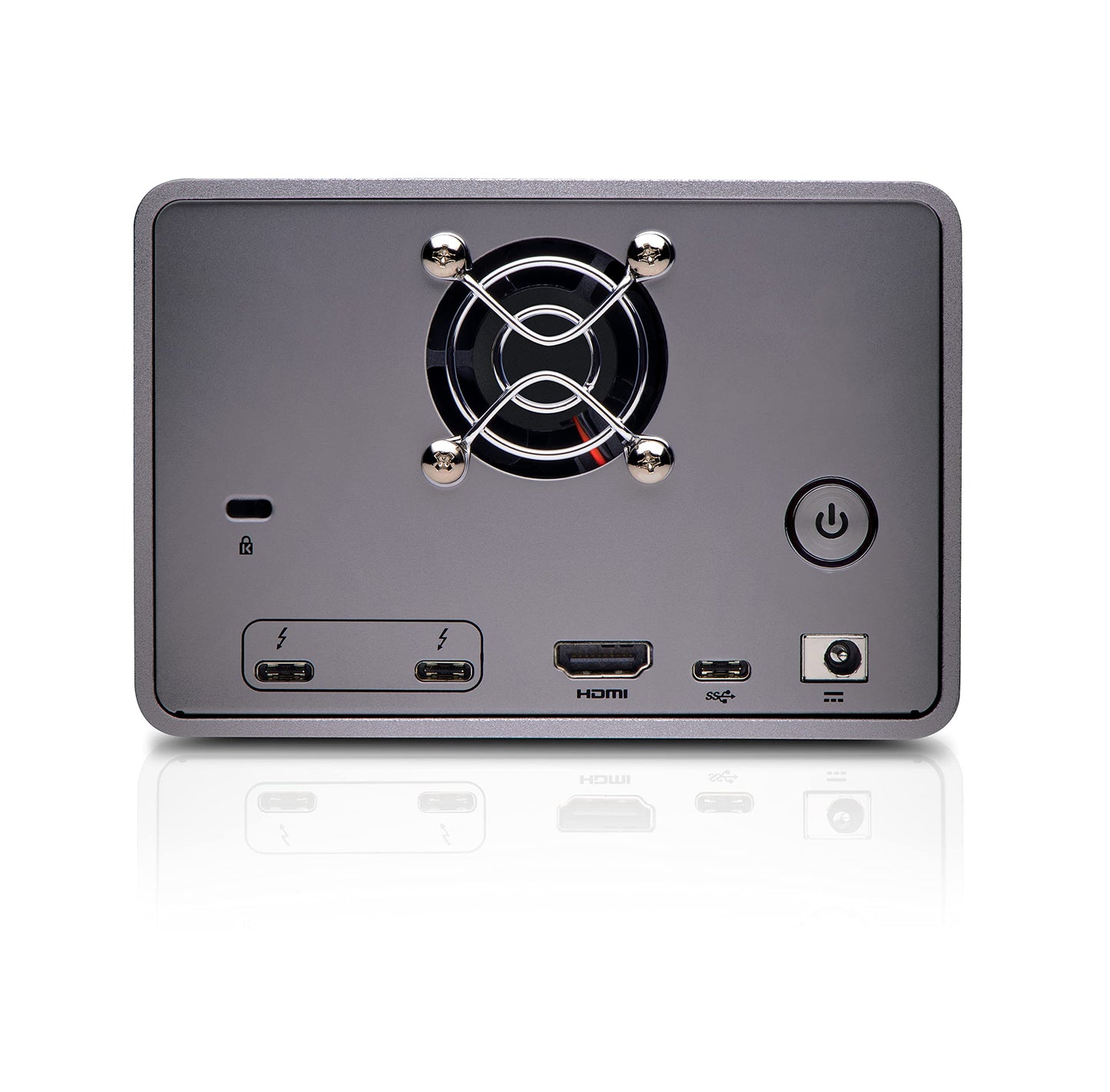 SanDisk Professional G-RAID 2 8TB Desktop Drive - 7200RPM, Thunderbolt 3, USB-C, Space Grey, Model SDPH62H-008T-NBA