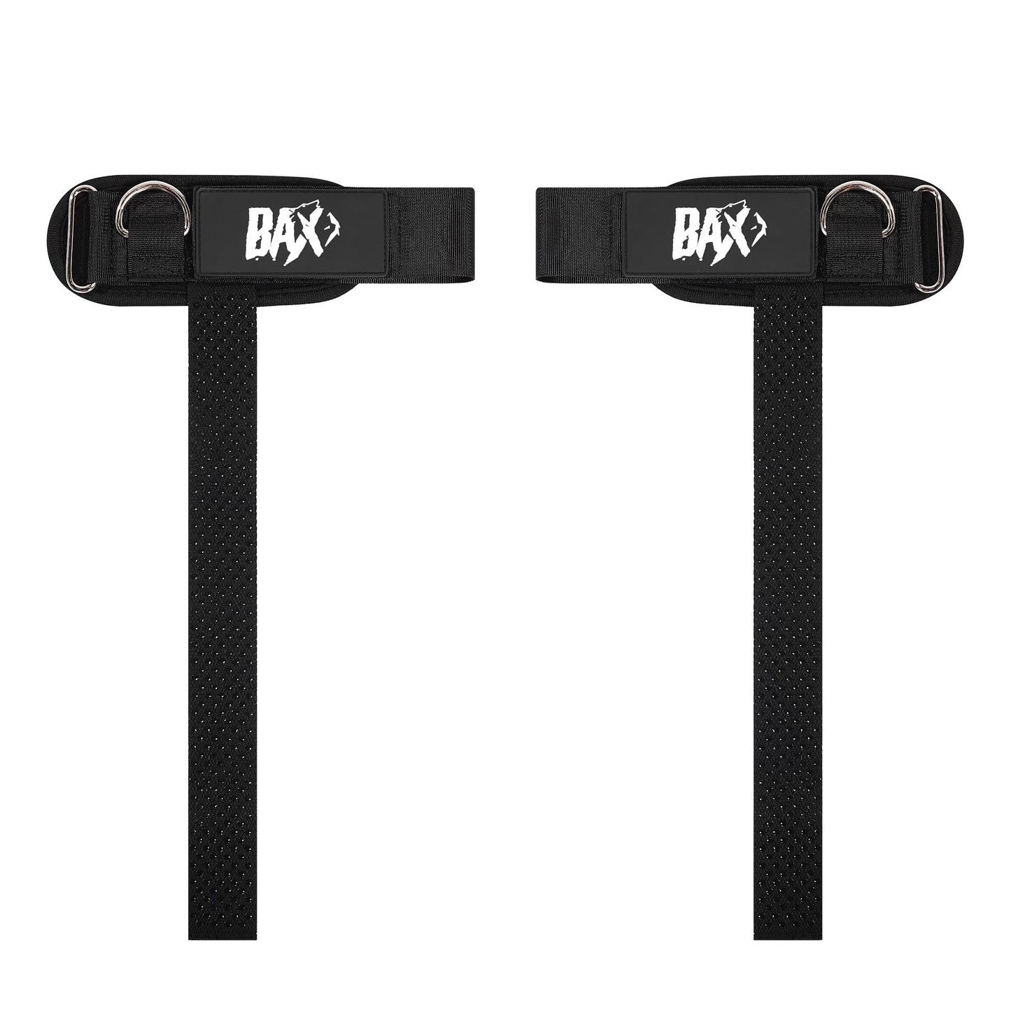 Ekko Weight Lifting Straps With Cuffed D Ring, Wrist Support for Men, Heavy Duty Thick Comfortable Lifting Straps, Secure Fit, Enhanced Grip, Straps for Weightlifting & Gym Training, Black