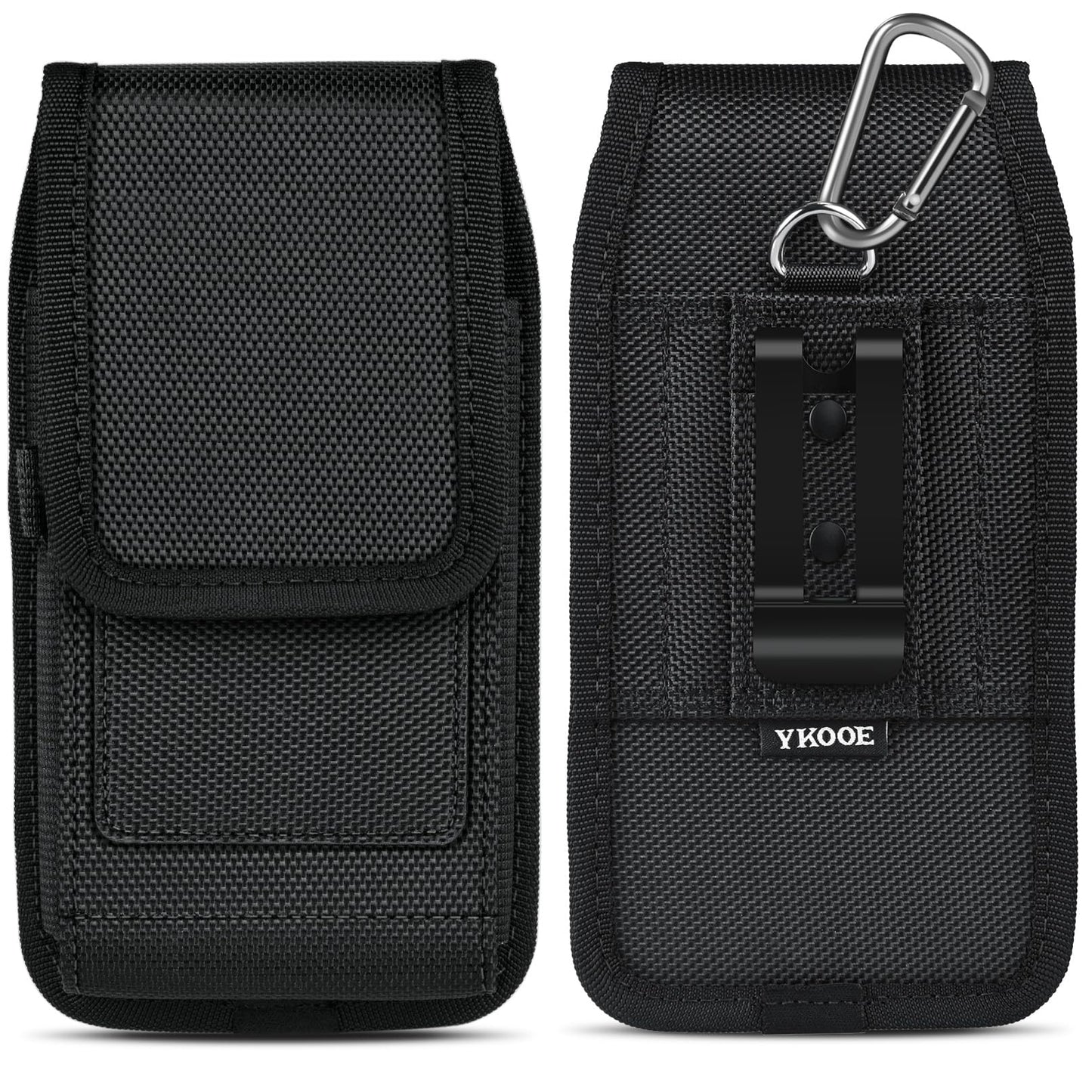 Ykooe Cell Phone Holster Compatible With Samsung Galaxy S25/S24/S23/S22/S21/S20 Ultra, Pixel 8/7 Pro, Belt Clip And Card Holder,