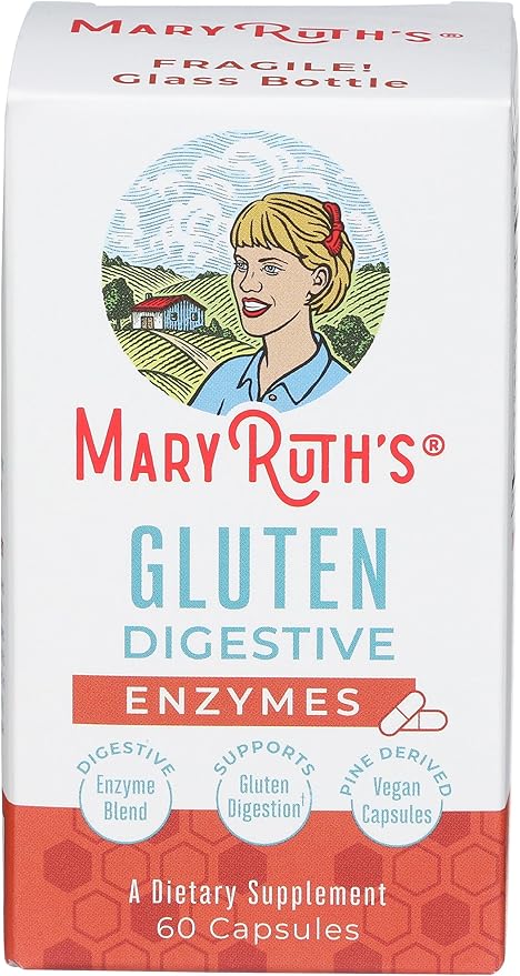 Mary Ruth's Gluten Relief Enzymes, 60 CT