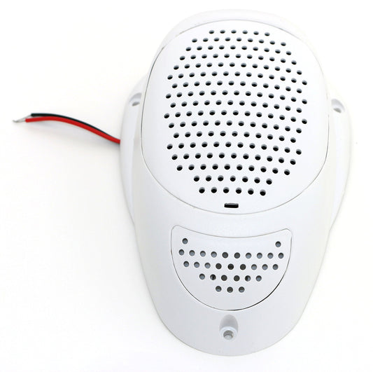 1 Factory Radio White 3 Inch Waterproof Surface Mount Satellite Speaker 25 Watts Marine Spa Rv