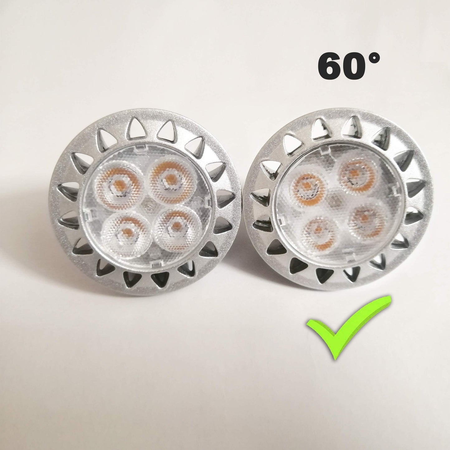 Alide Mr16 5W Led Bulbs Wide Beam Angle 60 Degree 2700K Soft Warm White  Replace 20W 35W Halogen Low Voltage 12 Volt Mr16 Gu5.3 Flood Bulb For Landscape Track Recessed Lighting 450Lm 6 Pack