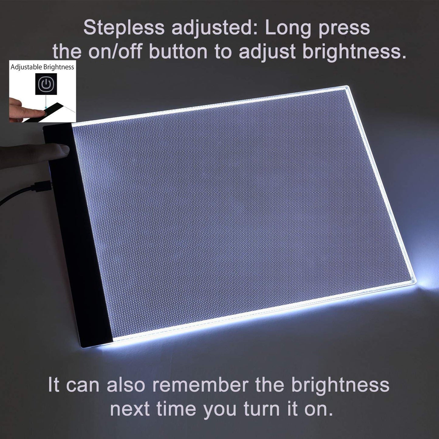 A4 Ultra-Thin Portable Led Light Box Tracer Usb Power Led Artcraft Tracing Light Pad Light Box For Artists,Drawing, Sketching, A