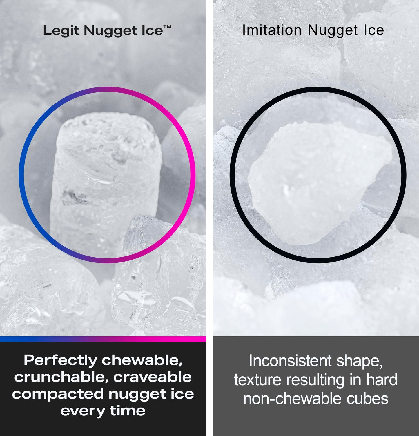 GE Profile Opal 2.0 XL with 1 Gallon Tank, Chewable Crunchable Countertop Nugget Ice Maker, Scoop Included, 38 lbs in 24 Hours, Pellet Ice Machine with WiFi & Smart Connected, Moonstone Blue