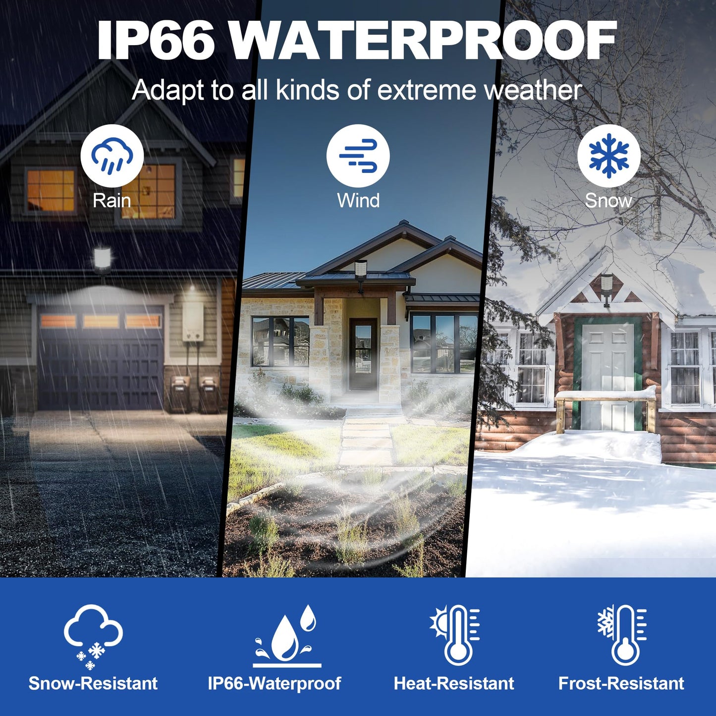 TFKK Solar Street Lights, Waterproof Motion Sensor, Remote Control, 6500K, 4PCS, Black, Model TFKK2502