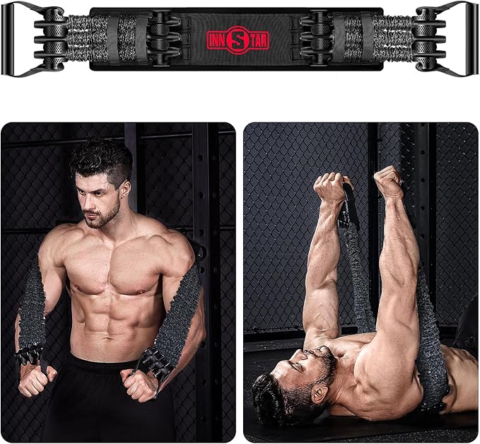 Innstar Multi-Function Resistance Bands for Working Out, Push Up Exercise Bands Resistance Bands Set for Bench Press Gym E...
