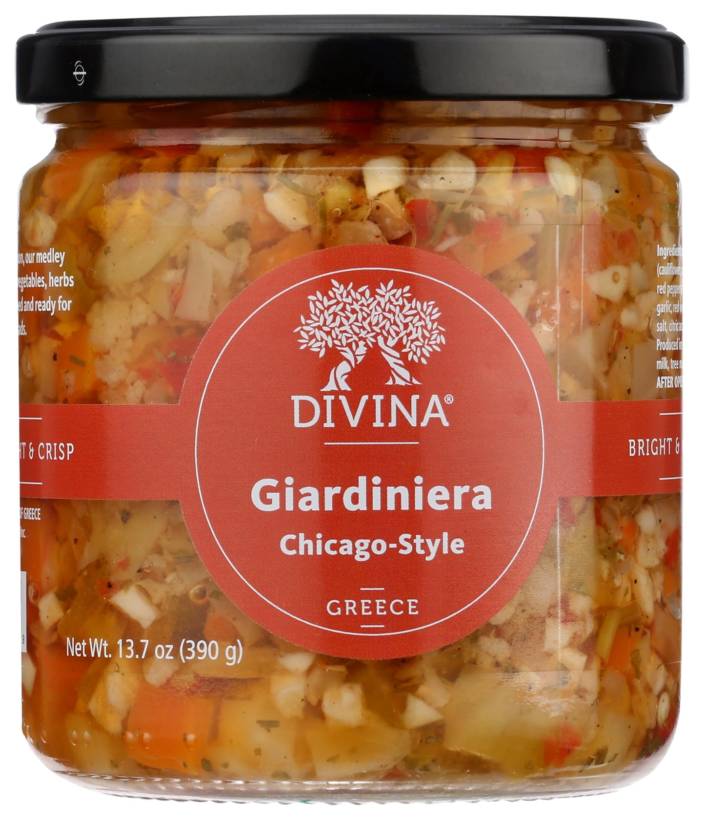 DIVINA Mild Chicago Style Giardiniera  13.7 OZ