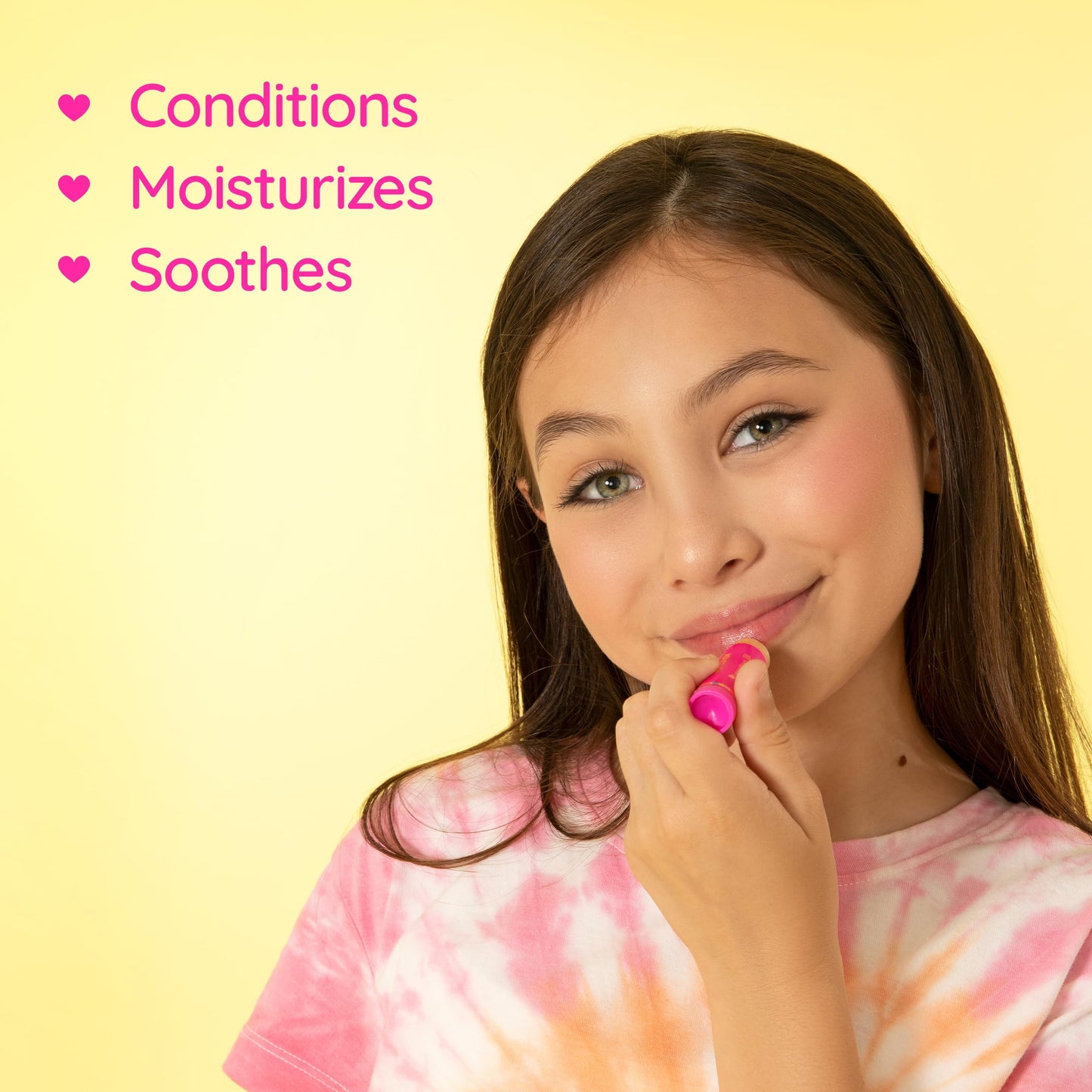 Lip Smacker Squishmallows Moisturizing Lip Balm, Fun Soft Squishy Collectible Top, Banana Flavored Hydration - Junie