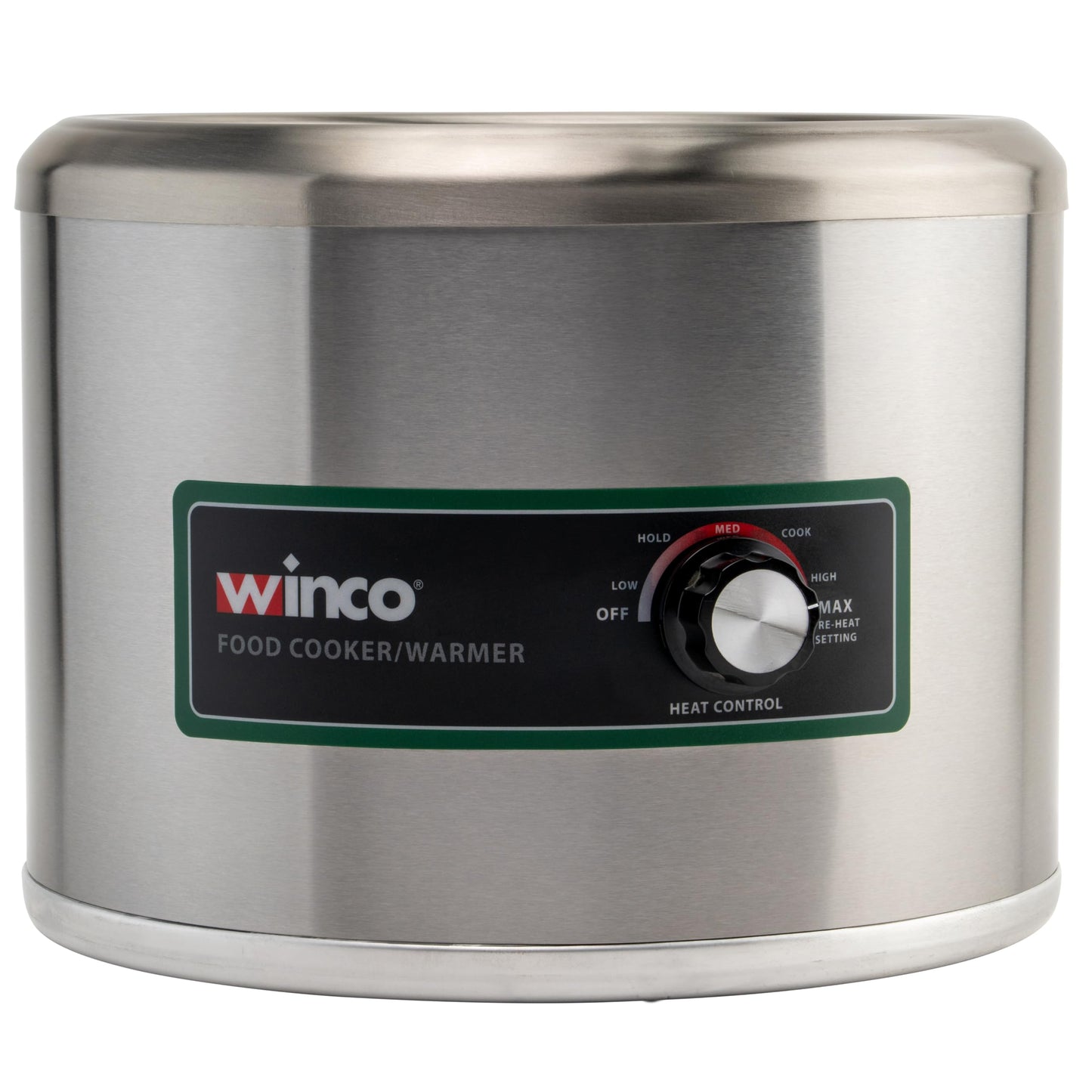 Winco Electric Round Food Warmer/Cooker, 1250W, 120V, 11 Quart