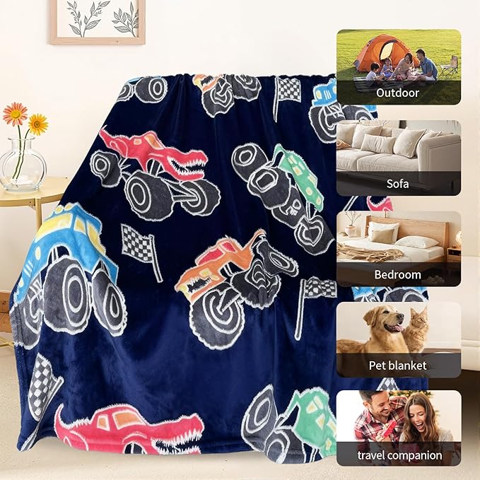 TEHALK Truck Blanket 50"x 60"