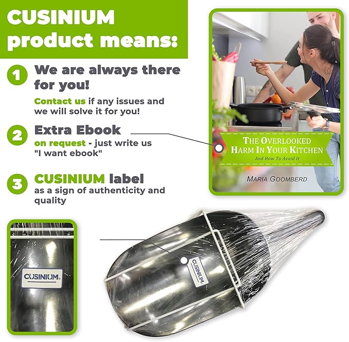 CUSINIUM 85 oz Aluminum Ice Scoop with Holder