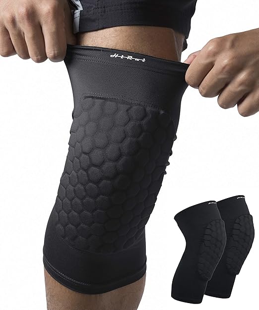 HiRui Knee Pads for Kids Youth Adult, Basketball Baseball Knee Brace Knee Support, Collision Avoidance Kneepad Compression...
