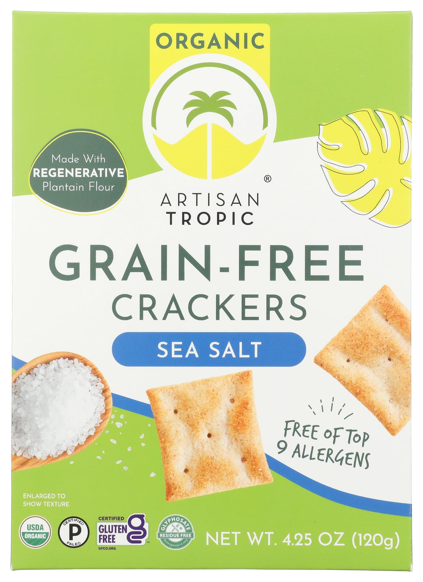 ARTISAN TROPIC Organic Sea Salt ers  4.25 OZ