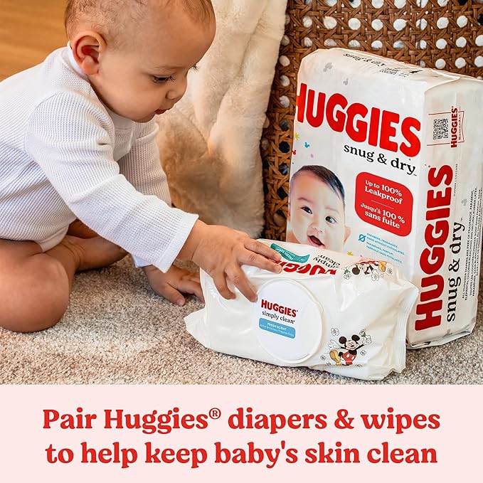 Huggies Size 6 Diapers, Snug & Dry Baby Diapers, Size 6 (35+ lbs), 19 Count, Packaging May Vary