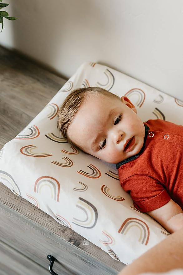Copper Pearl Premium Knit Diaper Changing Pad Cover Kona