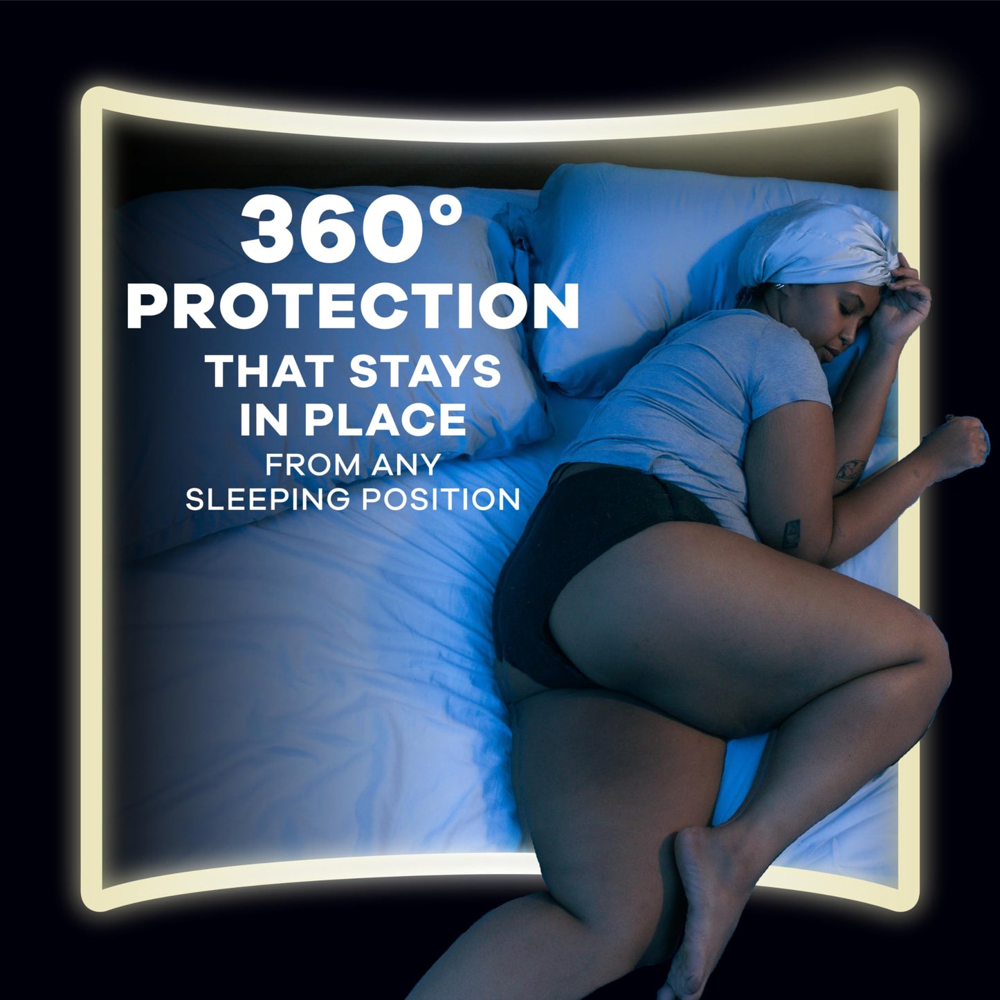 Always ZZZ Overnight Disposable Period Underwear for Women Small/Medium, 360° Coverage for Worry-Free Nights, 14 Count (2 Packs of 7)