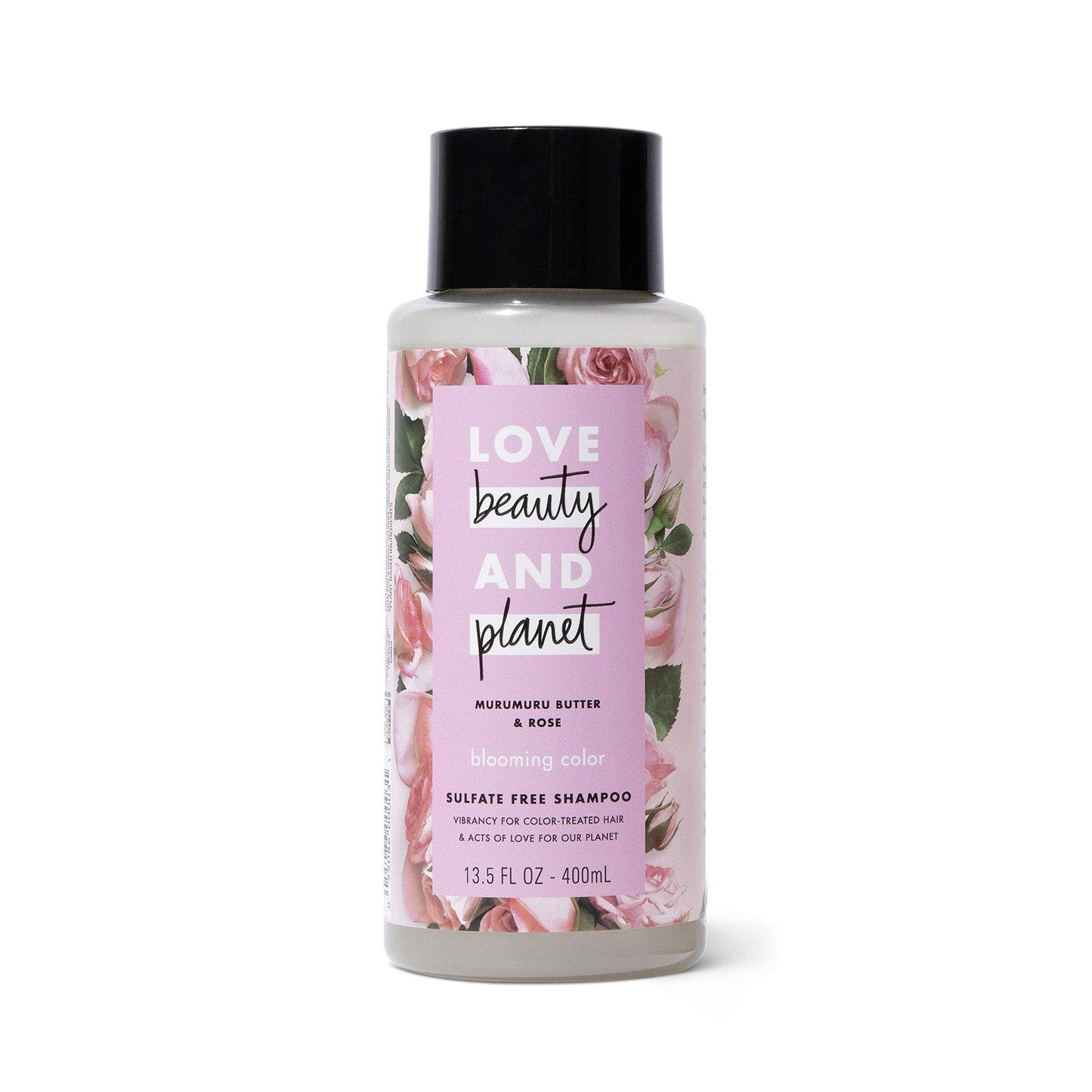 Blooming Color Shampoo, Murumuru Butter & Rose, 13.5 fl oz (400 ml), Love Beauty and Planet