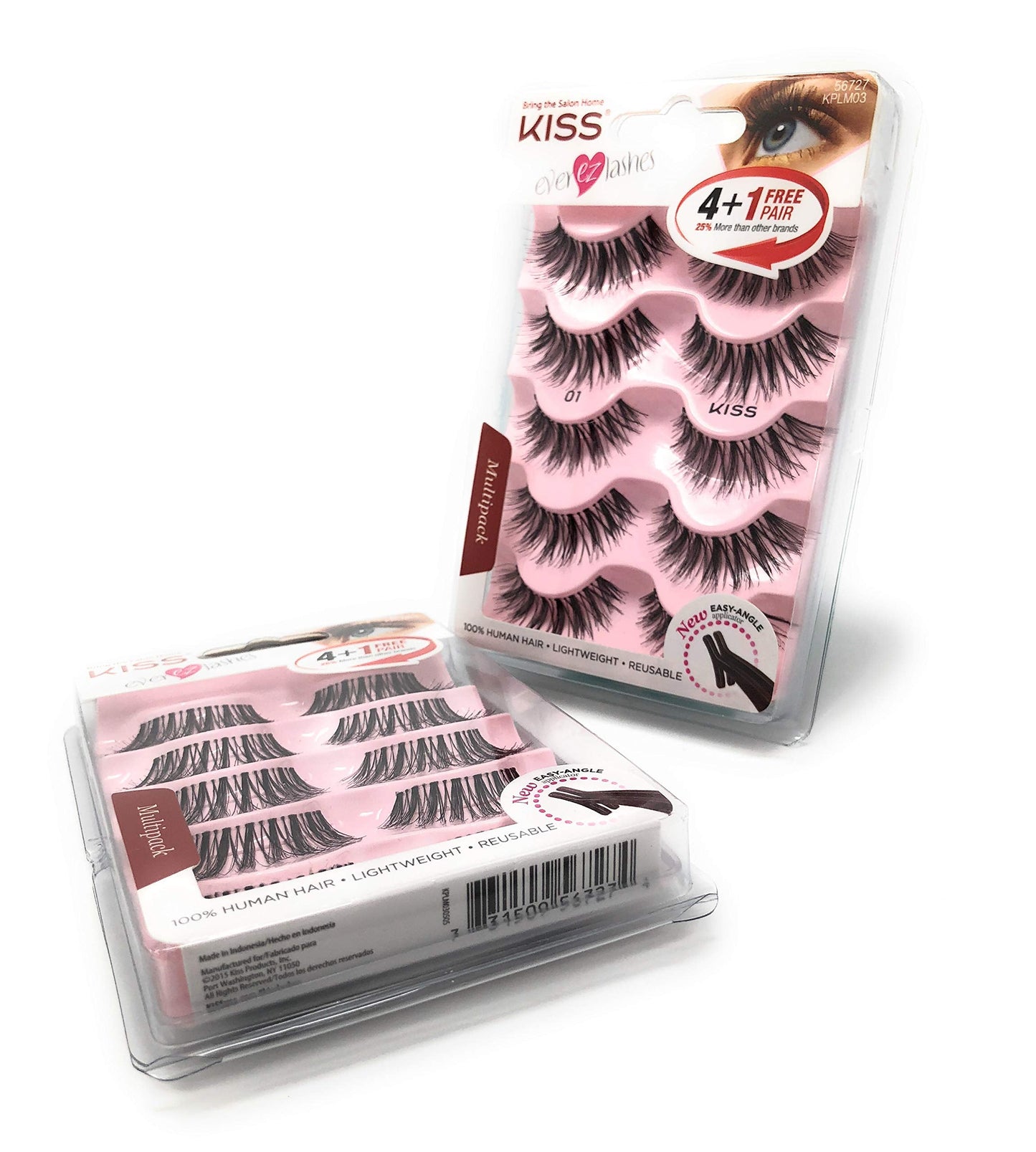Kiss So Wispy 01 5 Pairs (Pack of 2)