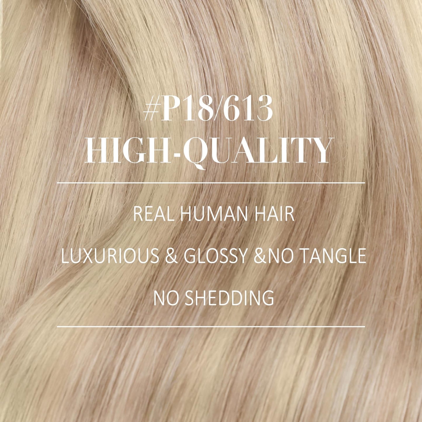YoungSee 150G Clip in Extensions Real Human Hair Highlight Hair Extensions Clips insWarm Ash Blonde Highlights Bleach Blonde Hum