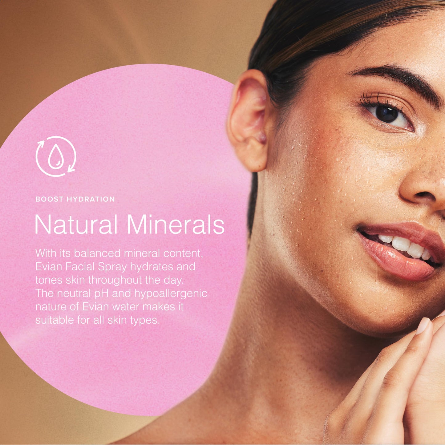 evian Natural Mineral Water Facial Spray, 10 oz.