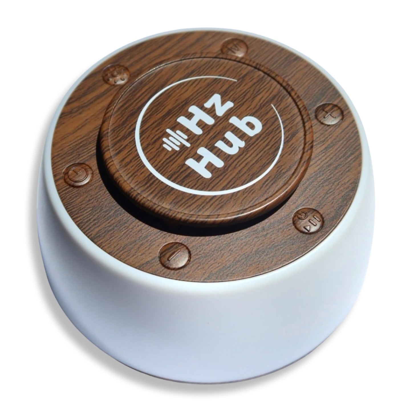 Hz Hub Solfeggio Hertz Frequency Vibrational Sound Healing & White Noise Portable Sound Machine. Meditation/Sleeping/Yoga/Study/Relaxing 15 Calming Sounds. Frequency Generator for Healing.