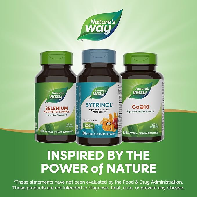Nature's Way Sytrinol Cholesterol Control; Premium Blend; 60 Softgels