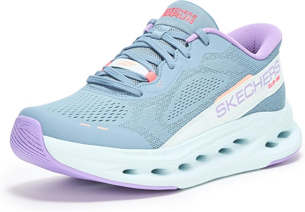 Skechers Women's Max Cushioning Glide Step Caledonia Hands Free Slip-ins Sneakers