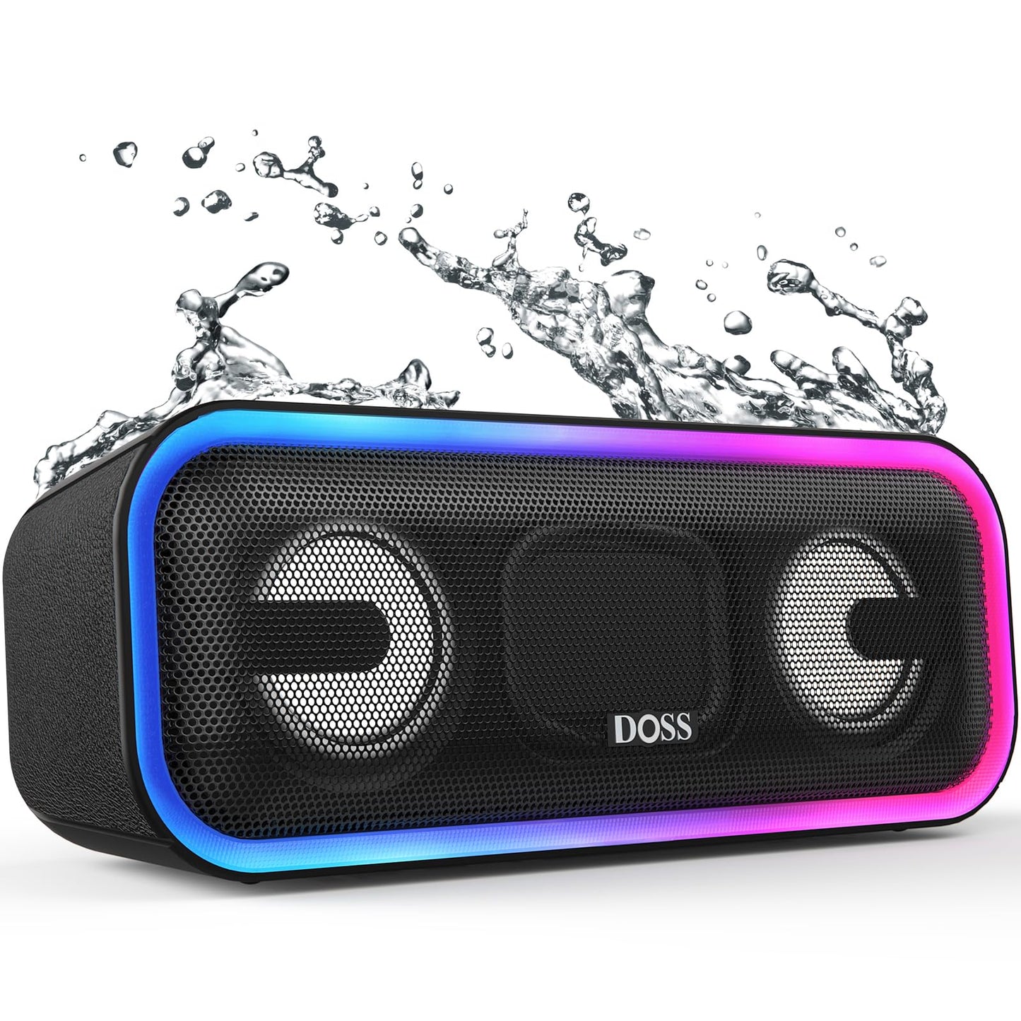 Doss Soundbox Pro+ Bluetooth Speaker With 24W Impressive Sound, Extra Bass, Ipx6 Waterproof, 15H Playtime, Wireless Stereo Pairi