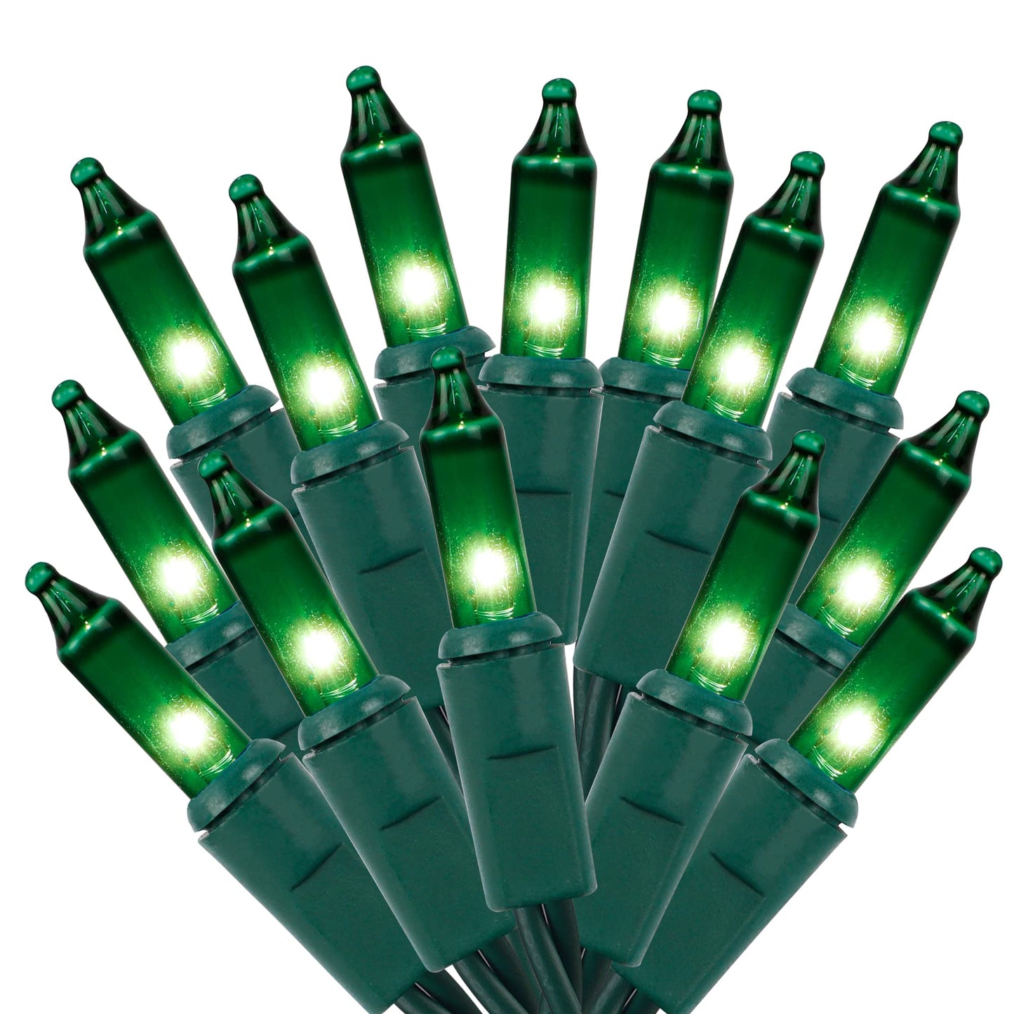LJLNION Christmas String Lights 150 Count 33 FT Incandescent Green Wire Fairy Lights for Indoor Outdoor Decoration