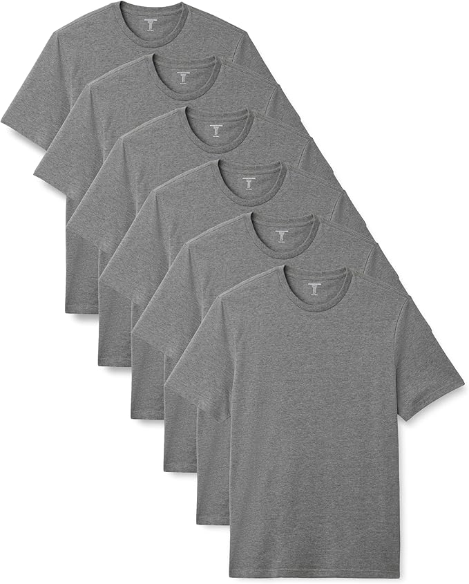 Amazon Essentials Mens Regular-Fit Short-Sleeve Crewneck T-Shirt