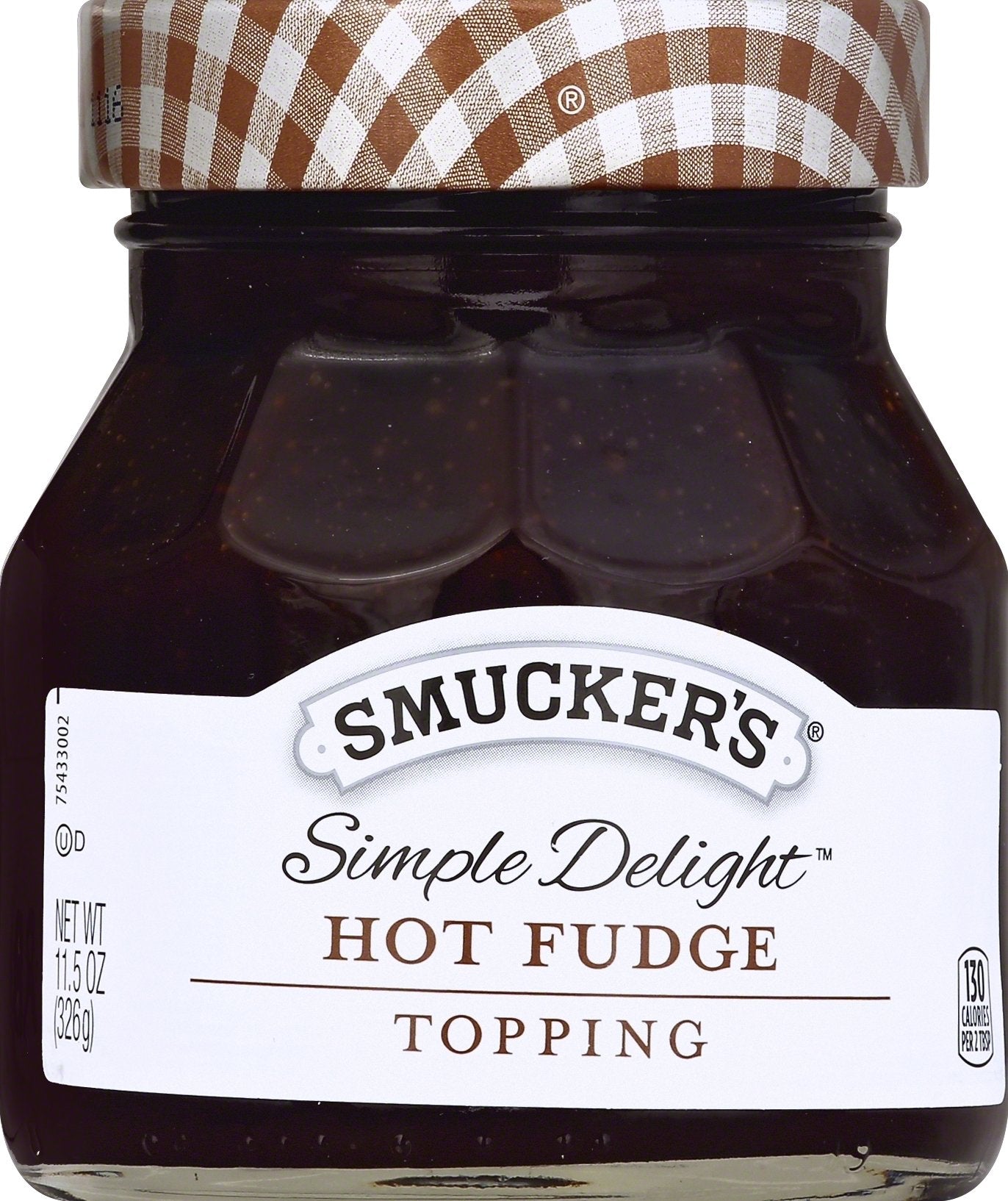 Smuckers Simple Delight Hot Fudge Topping, 11.5 oz