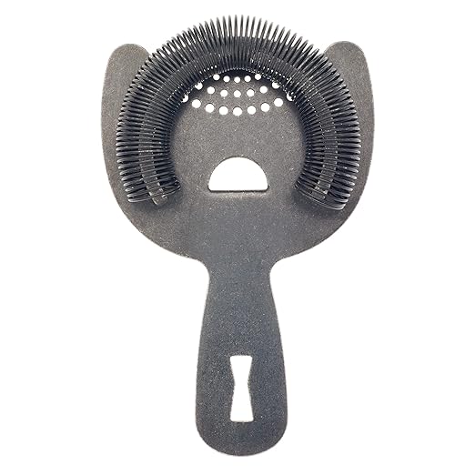 Barfly Heavy-Duty Spring Bar Strainer, Vintage Black