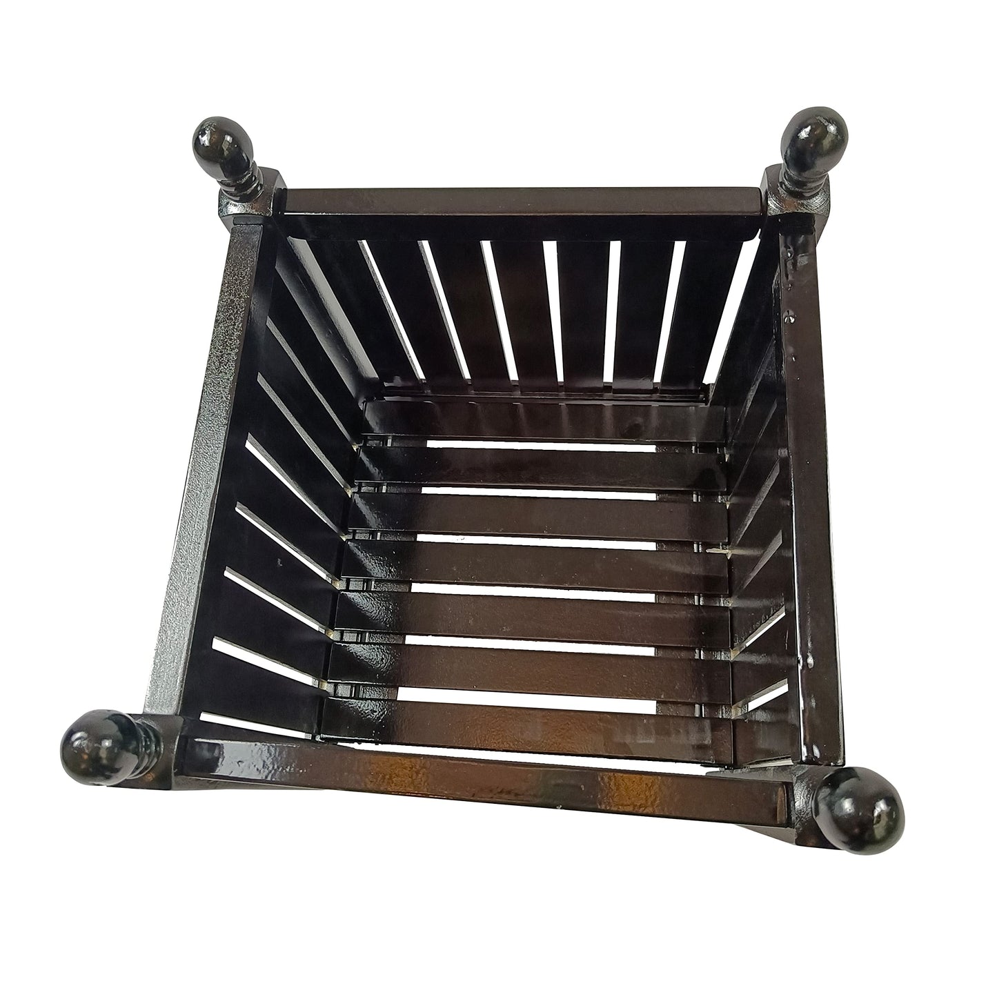 Yuanzaifeng Durable Outdoor Square Wooden Planter Box – Ideal for Garden, Porch, and Patio Flower, Herb & Vegetable Planting – Easy Assembly with Included Hardware & Instructions (Black)