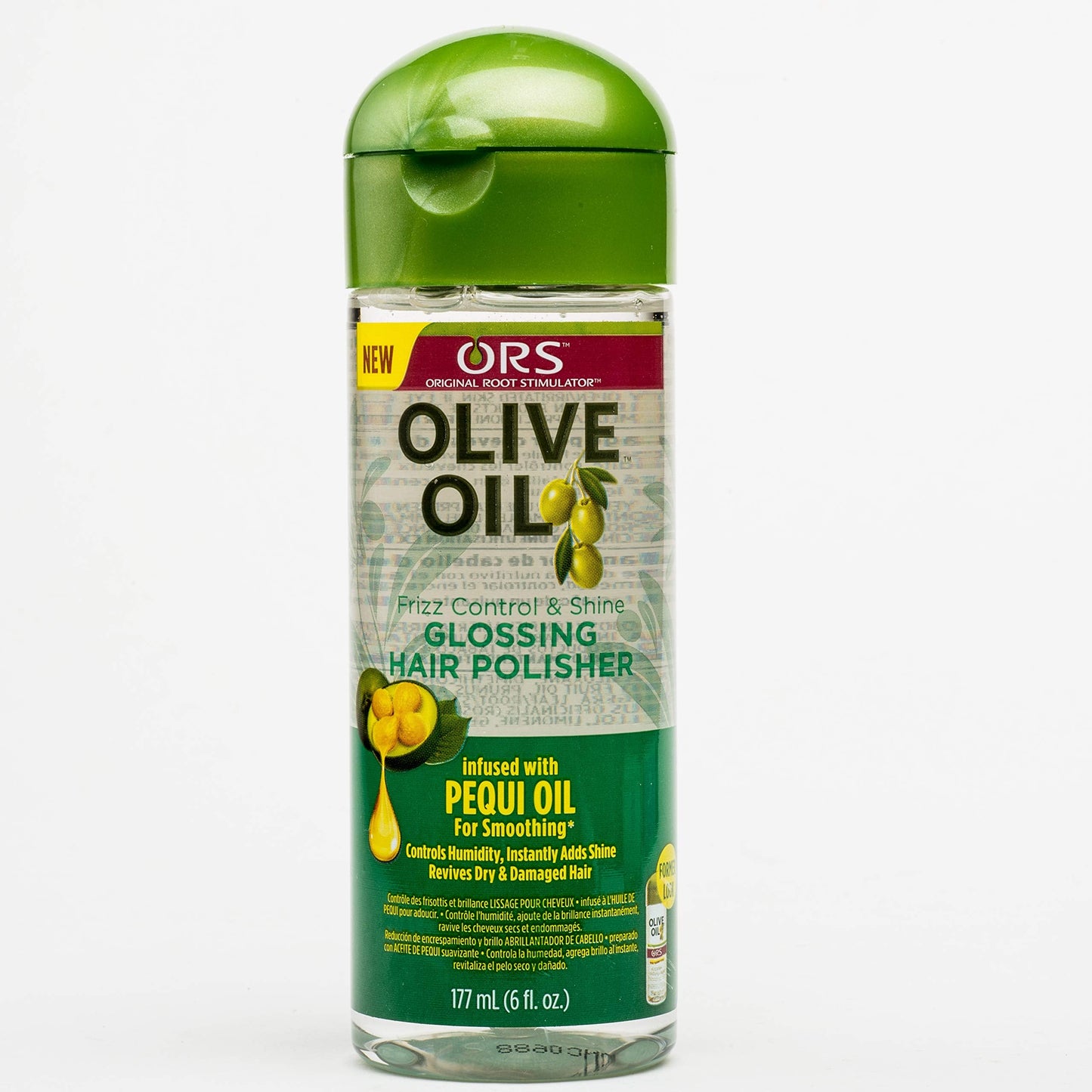 Ors Olive Oil Frizz Control & Shine Glossing Polisher 6 Ounce (177ml) (3 Pack)