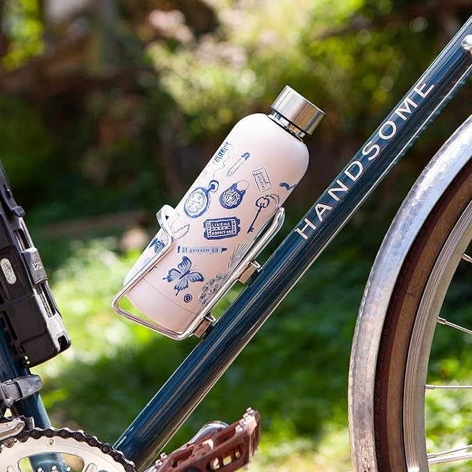 Danica Studio Finders Keepers Stainless Steel Water Bottle Hot or Cold 17 Oz