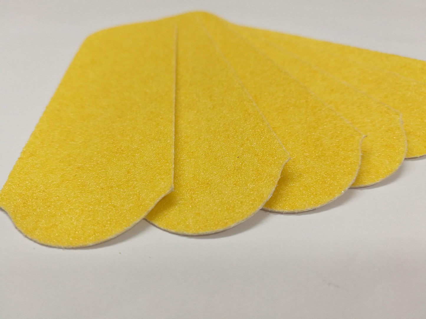 80 GRIT Stainless Steel Pedicure File Refill Pads, 60 Count (80 GRIT Yellow)