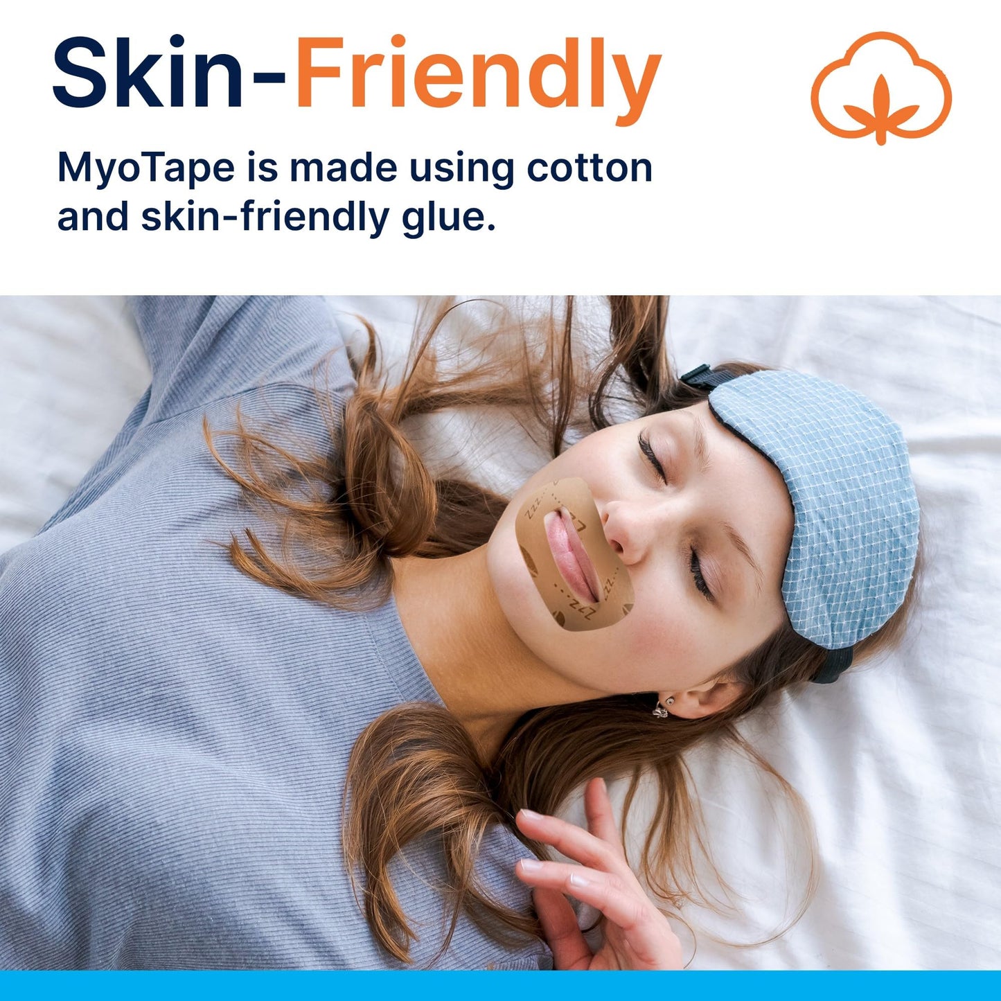 MyoTape - Sleep Tape for Teenagers & Petit Faces - 90 Nights - Reduces Snoring - Improves Sleep - Promote Nasal Breathing - Gentle On Skin