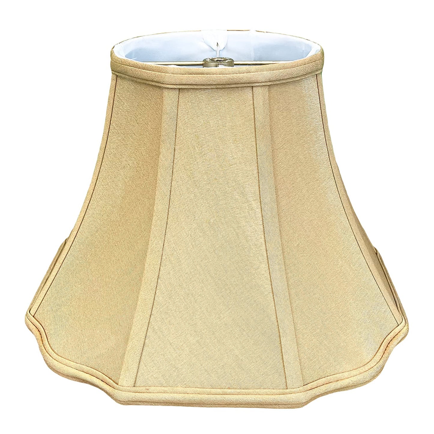 Royal Designs, Inc. Flare Bottom Lamp Shade, Fabric, 5 x 10 x 8, Eggshell, Model BSO-701-10EG-1