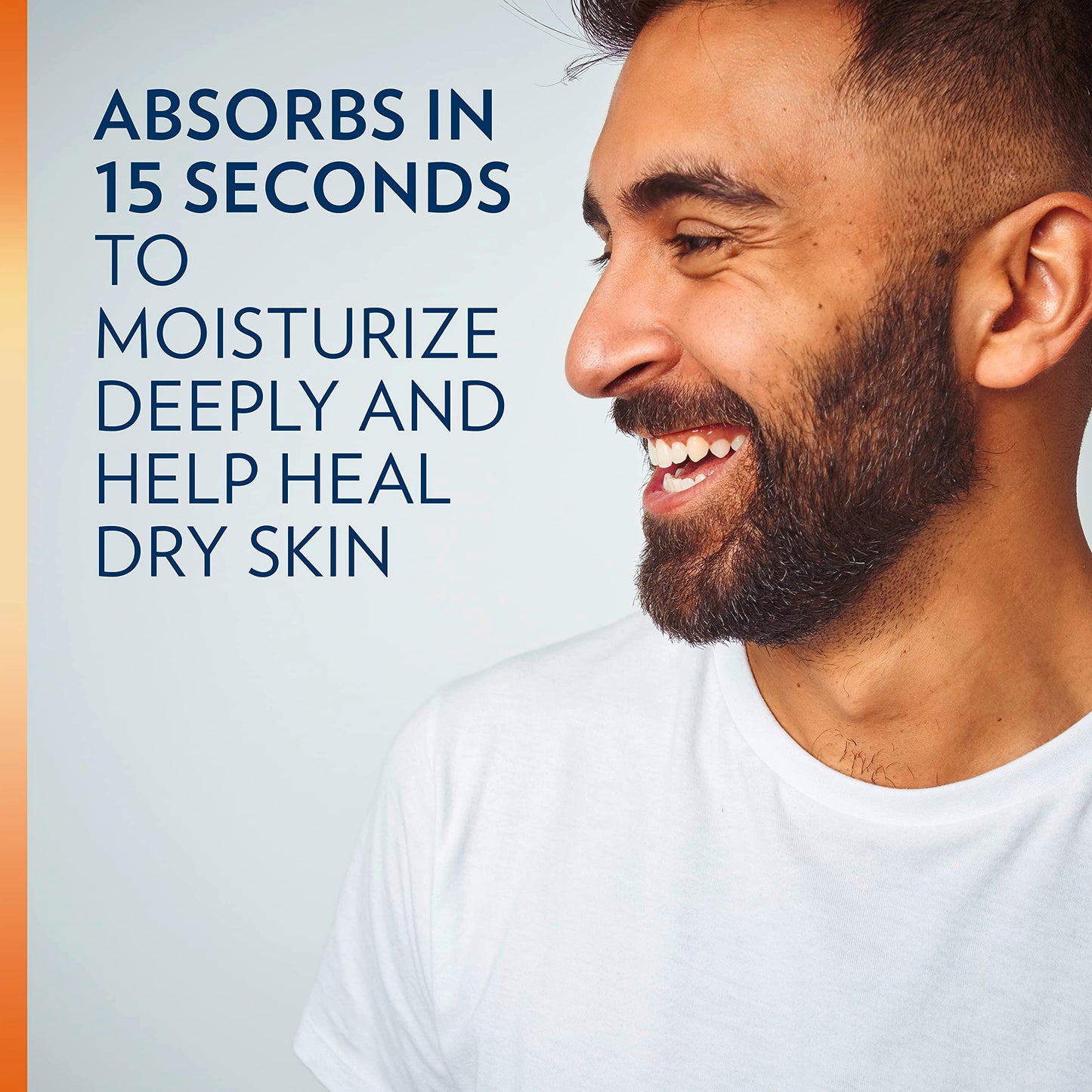 Vaseline Men Fast Absorbing 3-in-1 Face, Hands & Body Lotion for Men, For Dry Skin, Absorbs in Just 15 Seconds for Moisturized S
