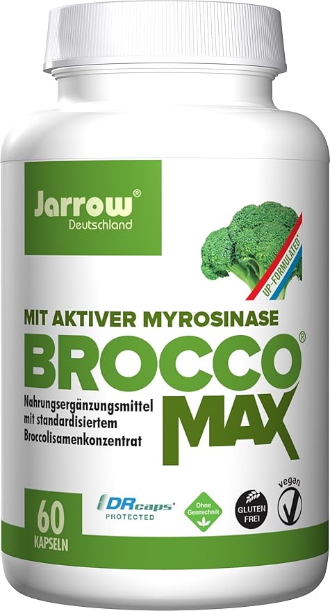 Jarrow Formulas BroccoMax Sulforaphane Generator 35 mg and Life Extension Melatonin 6 Hour Time Release 300 mcg 100 Tablets