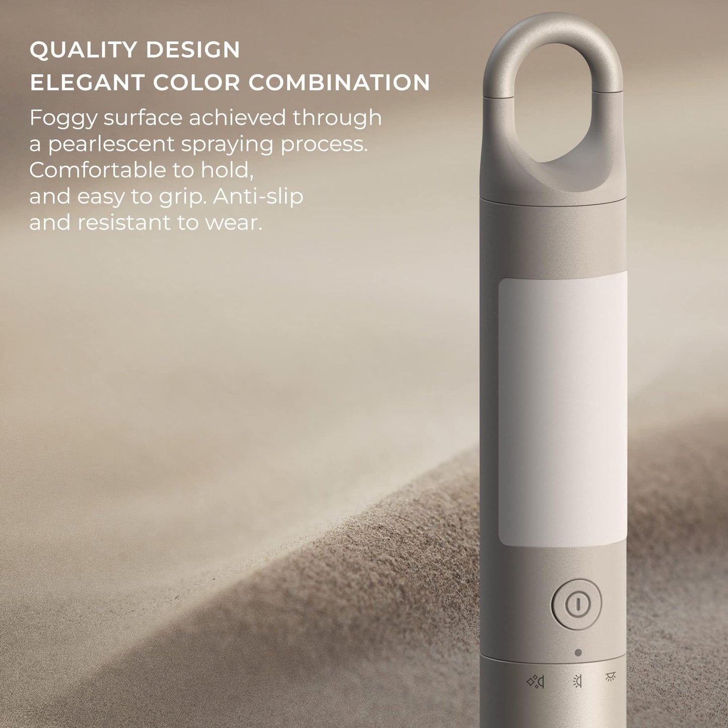 HOTO Flashlight Duo, USB-C Rechargeable, 1000 Lumens, Magnetic Absorption, Gray, Model QWSDT002