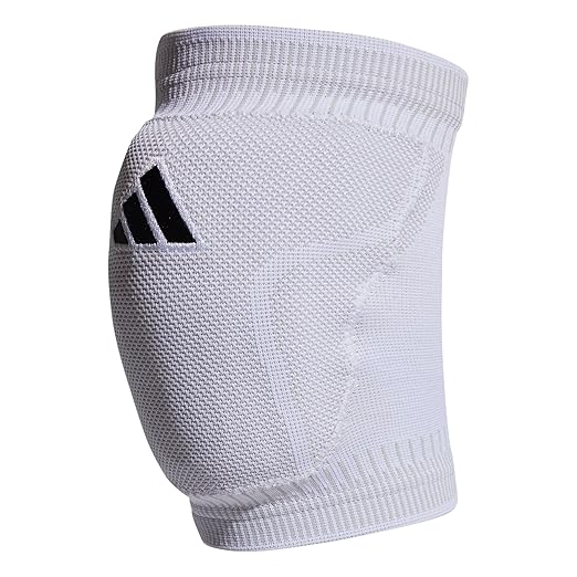 Adidas Unisex-Adult Primeknit Volleyball Kneepads, White/Black, Medium