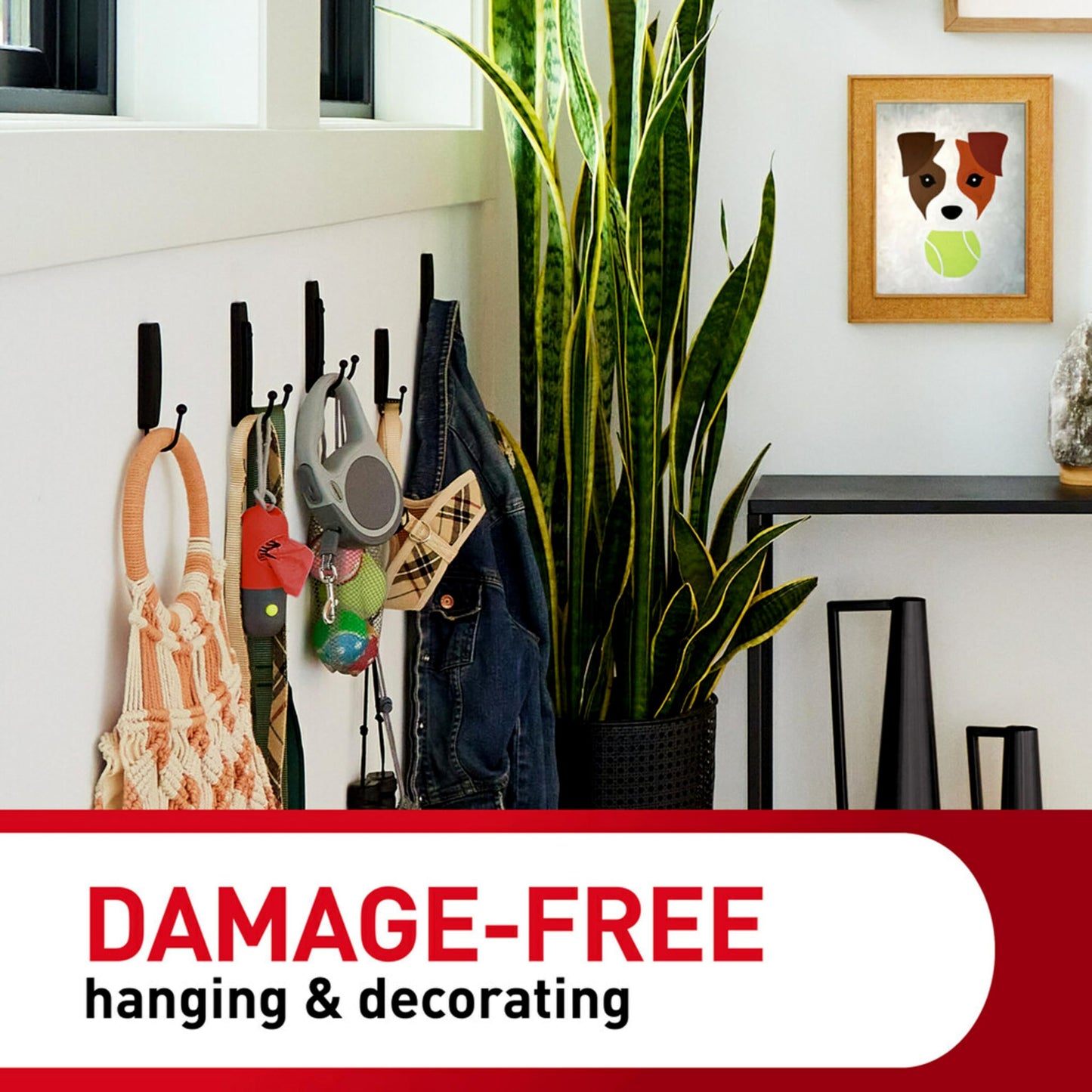 Command Medium Refill Strips, 36 Strips, Damage-Free Hanging, Reuse Medium Indoor Wall Hooks, No Tools Removable Adhesive for Home Decor