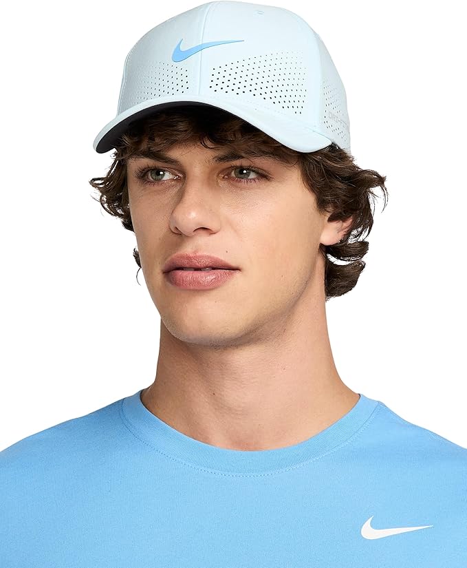 Nike Rise High-Crown Dri-FIT ADV Structured Cap - AeroBill Stretch-Fit Golf & Running