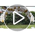 Chamvis Balloon Arch Kit, 9FT Height & 10FT Width Adjustable Balloon Arch Stand Frame Garland Stand: Wedding Baby Shower B...