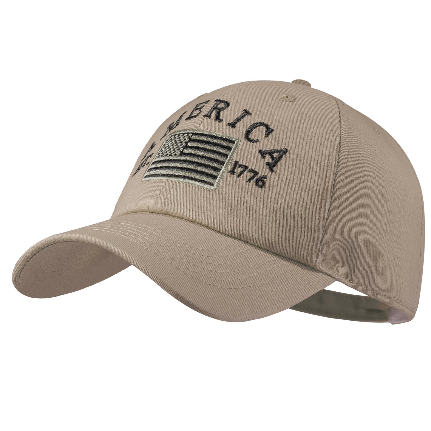 IIN American Flag Baseball Cap for Men Women Low Profile USA Army Tactical Operator Military Plain Dad Hat